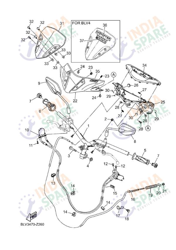 STEERING HANDLE & CABLE